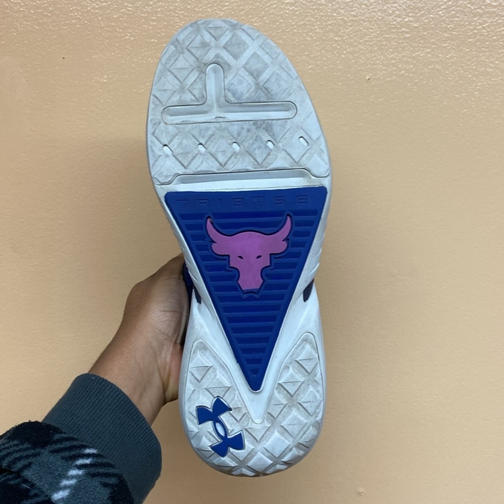Under Armour Project Rock Disrupt “Bauhaus Blue” Size 12 - Picture 15 of 16